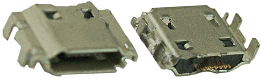 U48b  Micro USB B-7SAD1 REV SMD 7 pin, 