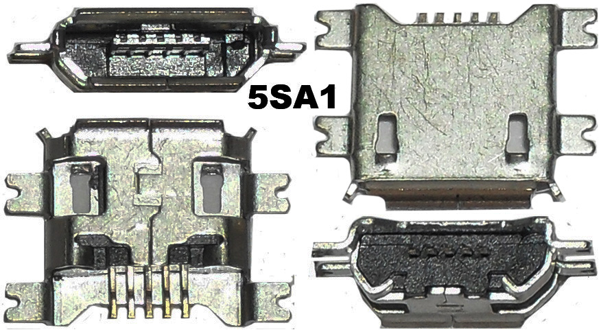 U12  Micro USB B-5SA1   (SMD) 