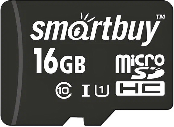   microSD 16 Gb 10 class Smart Buy  