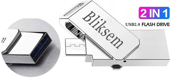 -  USB 64 Gb +microUSB BLIKSEM