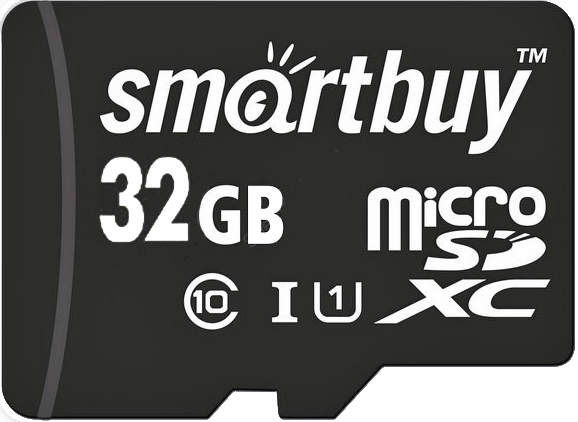   microSD 32 Gb 10 class Smart Buy  