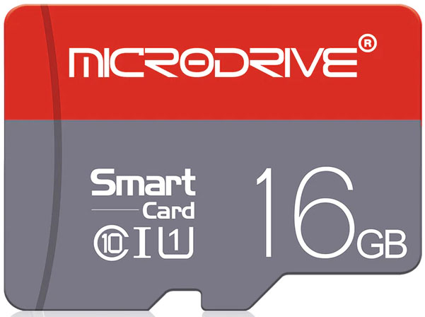   microSD 16 Gb 10 class MICRODRIVE  