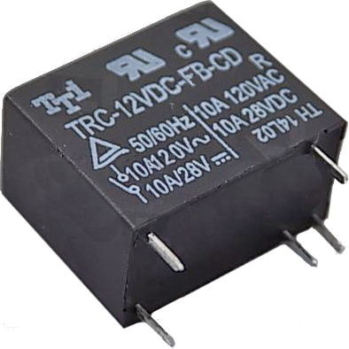  12v DC 10a TH04102 TRC-12VDC-FB-CD 5 pin 