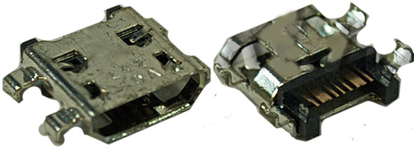 U53  Micro USB B-5+2 SAD    (SMD), 